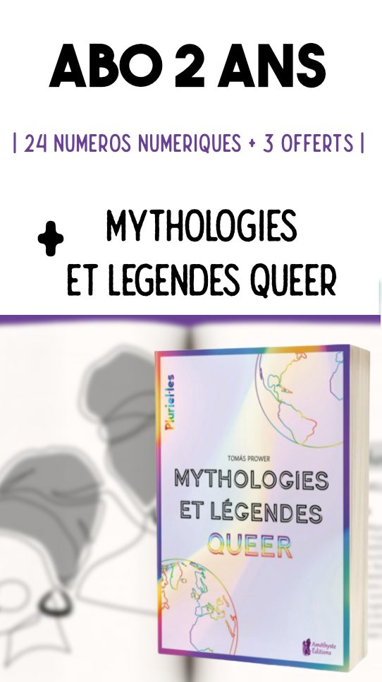 Offre abonnement Jeanne Magazine avec cadeau Mythologies et légendes queer