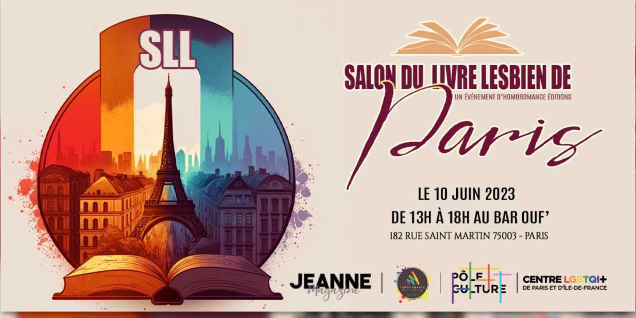Rendez-vous le 10 juin au Salon du livre lesbien de Paris - Jeanne